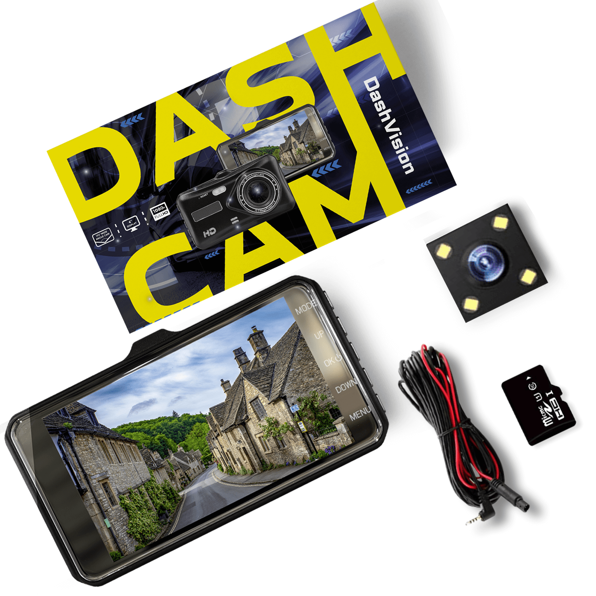 Dash Cam Pro (Front & Rear)