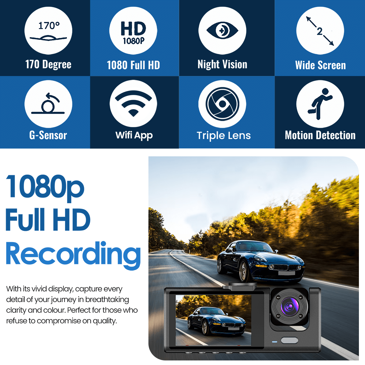 Dashcam Omni JDP3