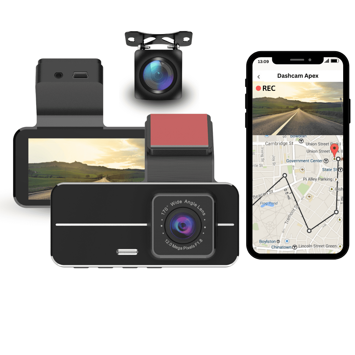 Dashcam Apex JDP6