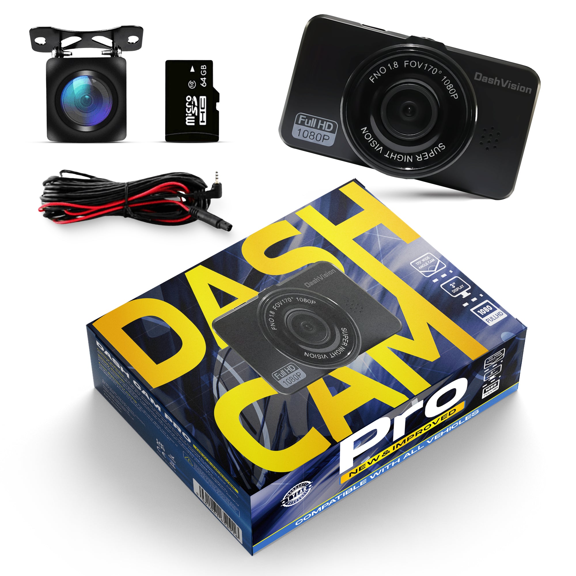 Dash cam Pro New & Improved DP9