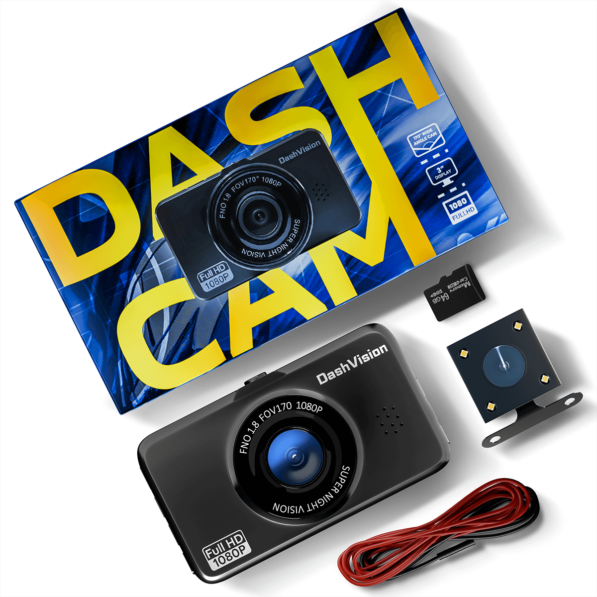 Dash cam Pro New & Improved