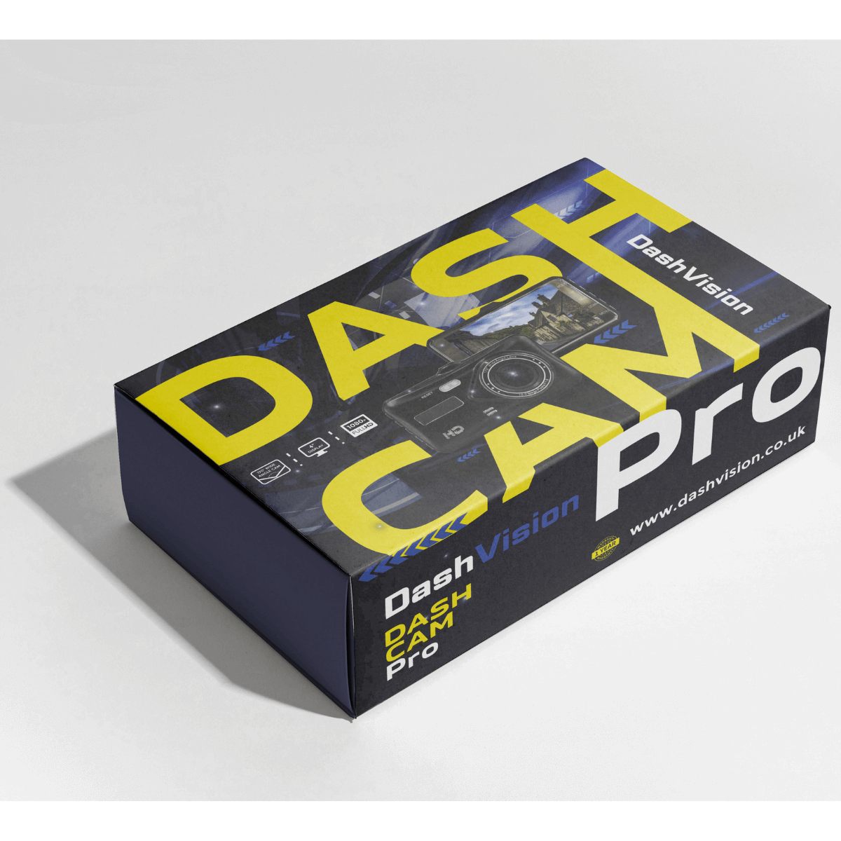 Dashcam Pro (Front & Rear) *Best Seller* 1080p | Dash Vision DP4