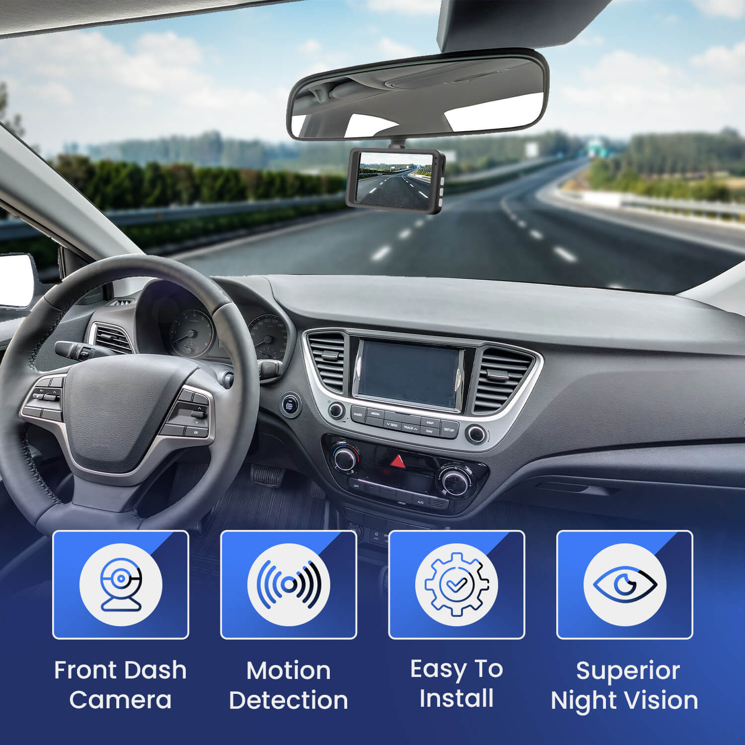 Dashcam Lite (Front Only) | DashVision DP10