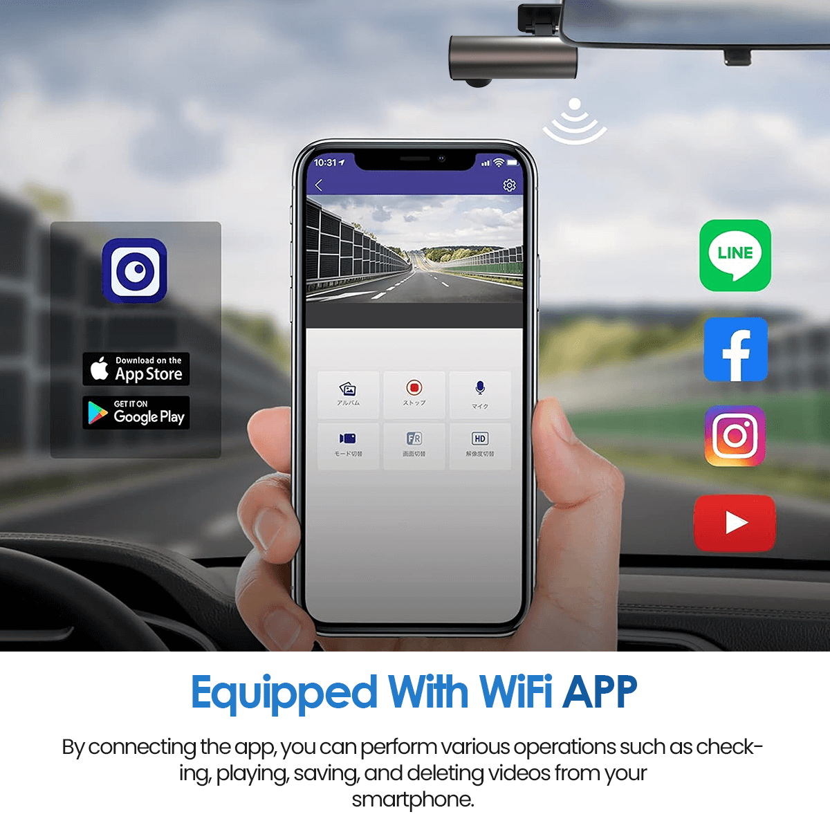 Dashcam Stealth JDP8