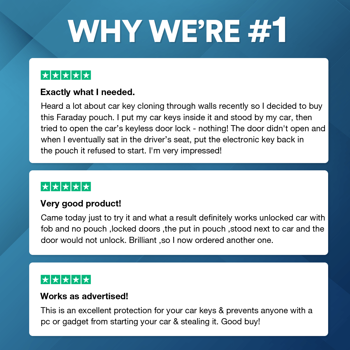 RFID Car Key Signal Blocker Pouch