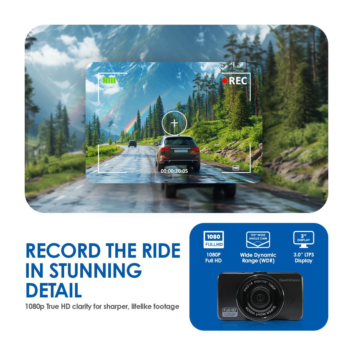Dash cam Pro New & Improved