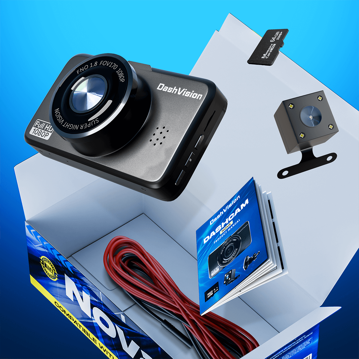 Dash cam Pro New & Improved