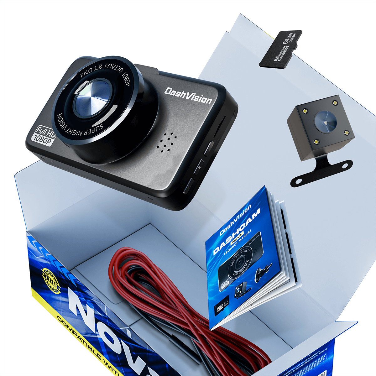 Dash Cam Pro New & Improved DP7