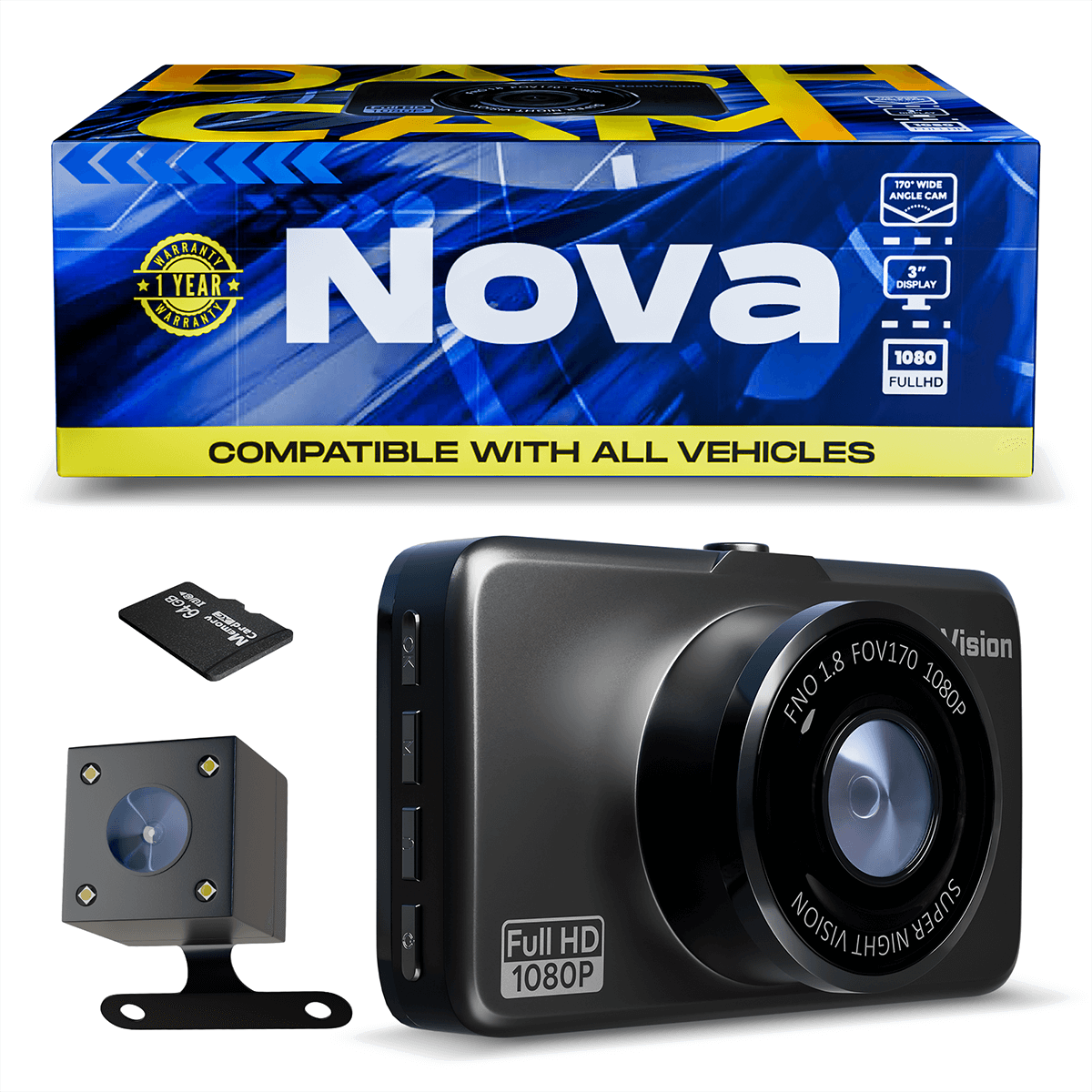 Dash cam Pro New & Improved DP3