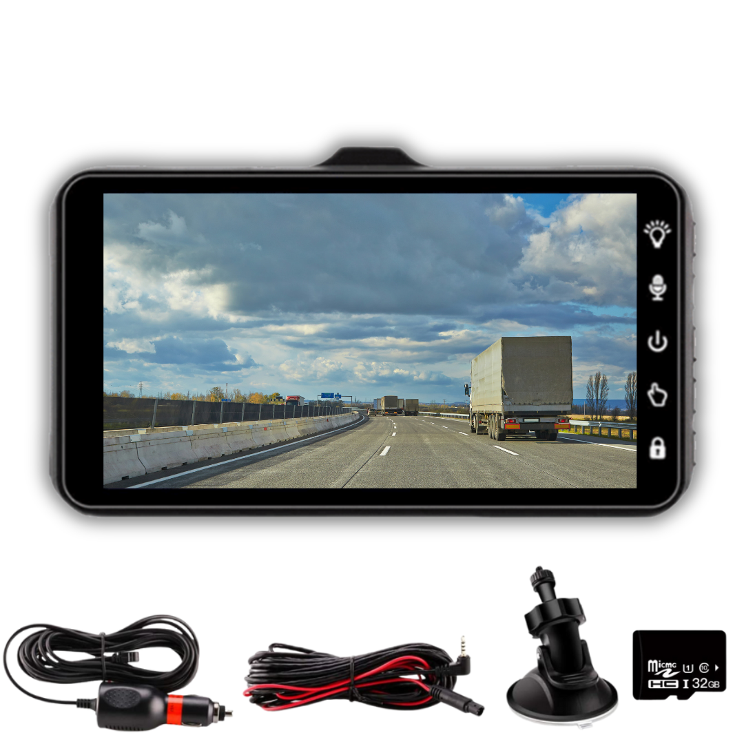 Dashcam Pro (Front & Rear) Free 64GB SD Card DP2