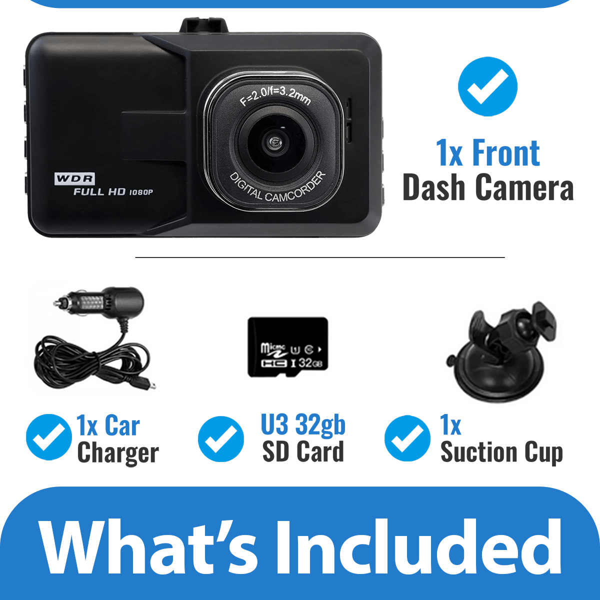 Dash Cam Lite (Front Only) DP12