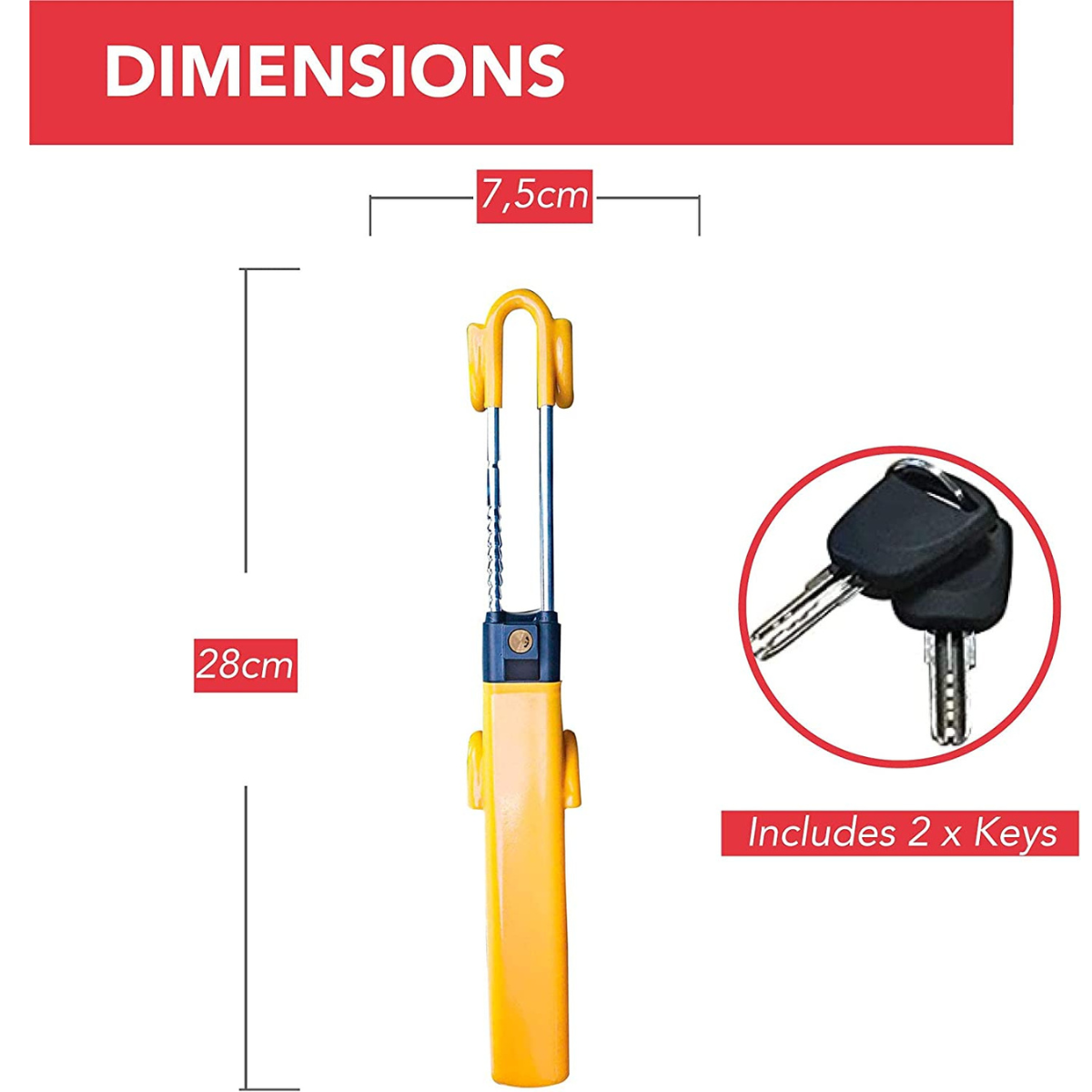 Car Steering Wheel Lock | UK's #1 Safety Steering Lock DP3