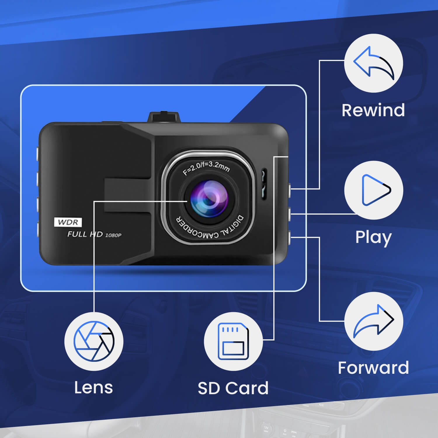 Dash Cam Lite (Front Only) DP12